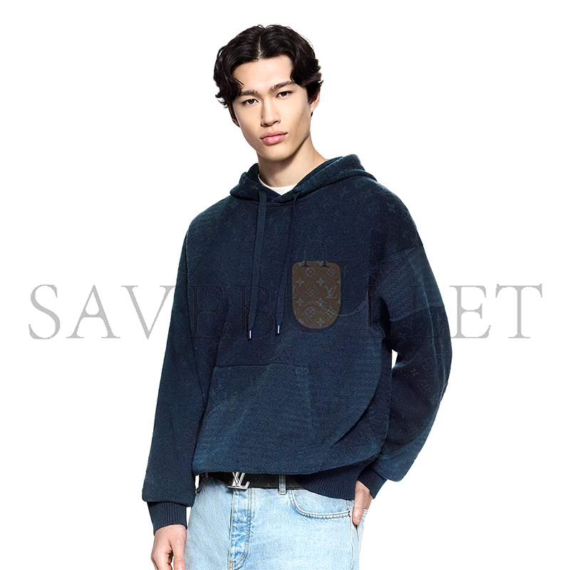 LOUIS VUITTON GRAPHIC JACQUARD HOODIE 1AIWFX